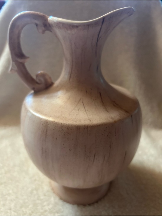 Other - Vintage Cream Ceramic Pitcher